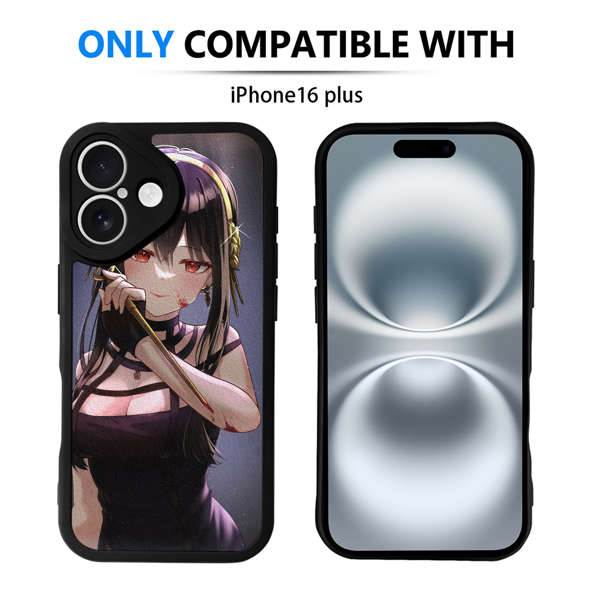 （画像用） SPY×FAMILY间谍家家酒 【iPhone 16シリーズ対応】シリコンスマホケース（レザー調） 材質：シリコン